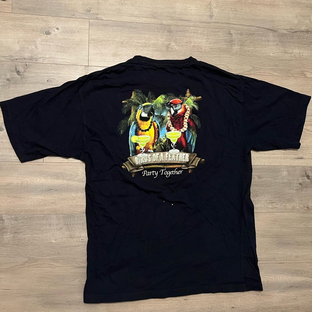 Newport Blue- Birds of a feather party together t shirt size XXL